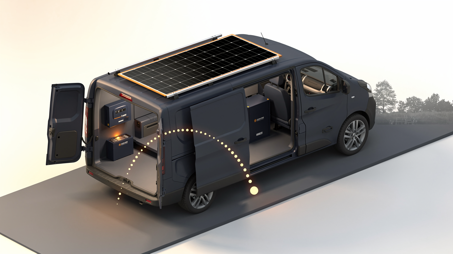 Solar Panels for Campervans, Motorhomes and Caravans UK