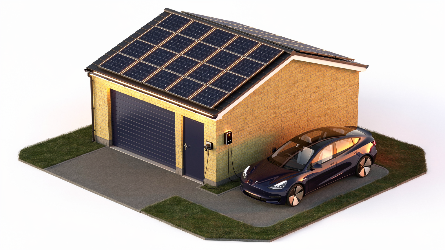 Solar Panels on a Garage Roof: UK Rules, Weight & Wiring