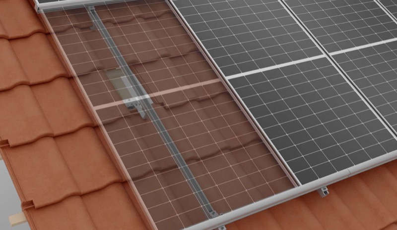 K2 Systems In-Roof System (8-panel)